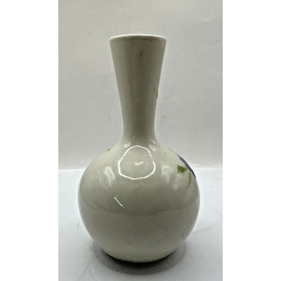 Stunning Zsolnay Hungary Porcelain Hand Painted Floral Flowers Vase numbered - Picture 7 of 9